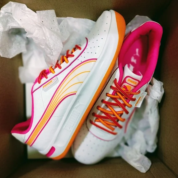 RePoSH SALE ✴️ MENS PUMA x DUNKIN GV SPECIAL SNEAKERS MENS SIZE 11.5 - Picture 8 of 9